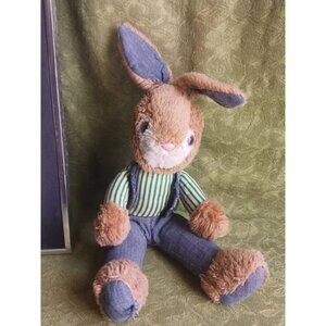 Russ Berrie Timmy Bunny Rabbit Plush Vintage Stuffed Toy 10"